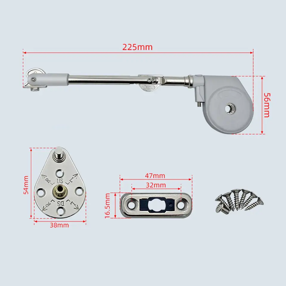 Cerniere Pieghevoli A Chiusura Lenta 105° - Per Scatole Giocattoli, Cassetti E Armadi - Foto 9