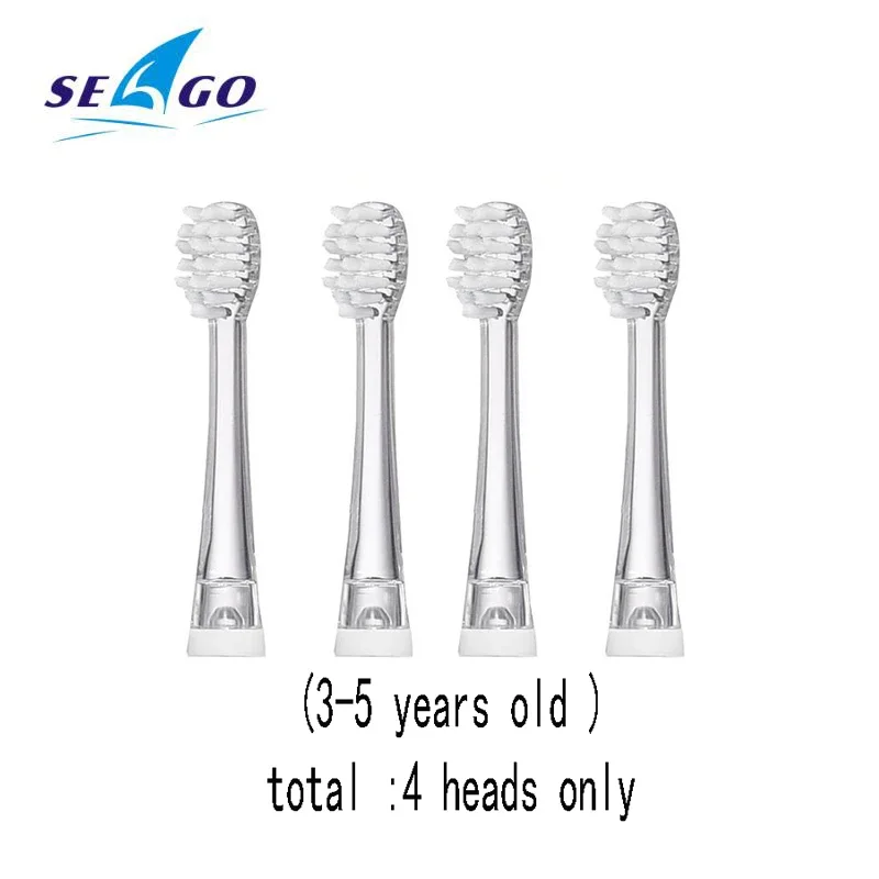 어린이 칫솔 헤드 YCSG-831 소닉 전동 칫솔 EK6 어린이 교체 칫솔 헤드 울트라 소프트 2 개/갑