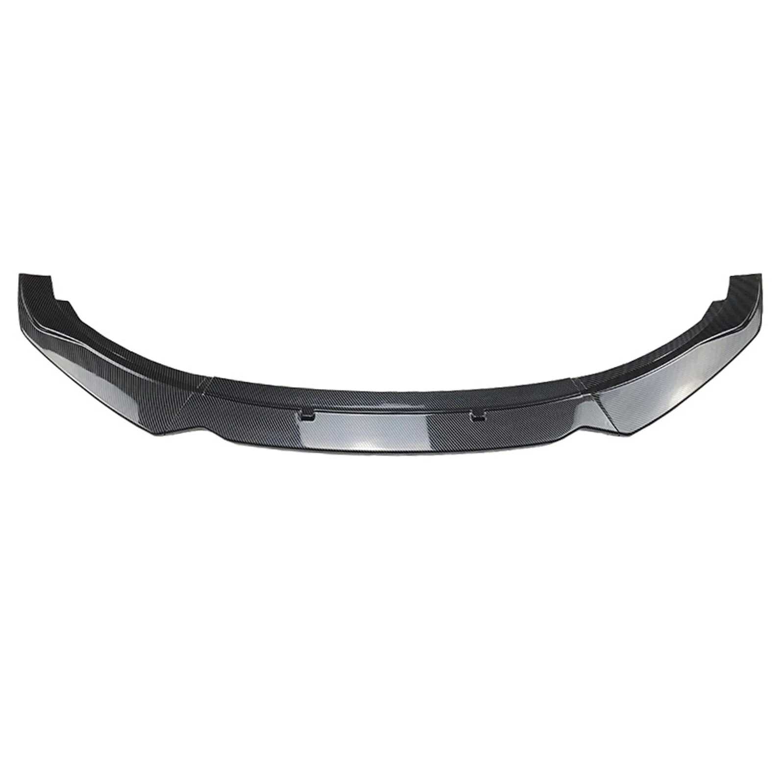 3×CB 2014-19 BMW 2 시리즈 F22 220i 225i 228i 카본 파이버 룩 프론트 범퍼 스플리터 립