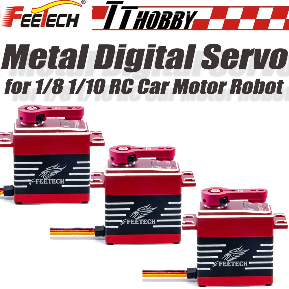 Металлический цифровой сервопривод TTHOBBY FEETECH водонепроницаемые сервоприводы 25
