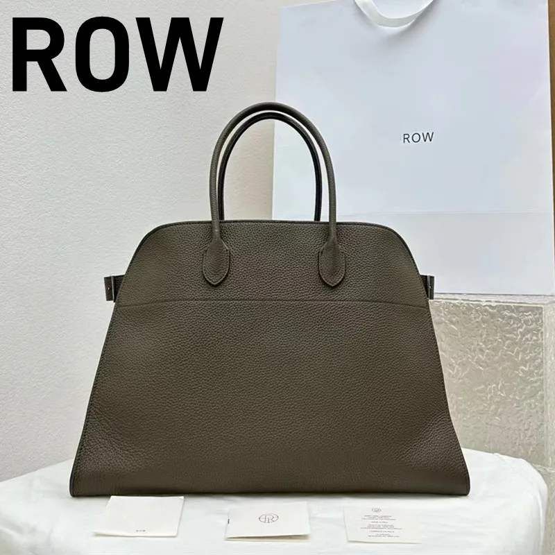 

ROW2024 Women's Genuine Leather Margaux 17 Series Diagonal Strap Handbag Top of the line Genuine Leather Material Latest Version