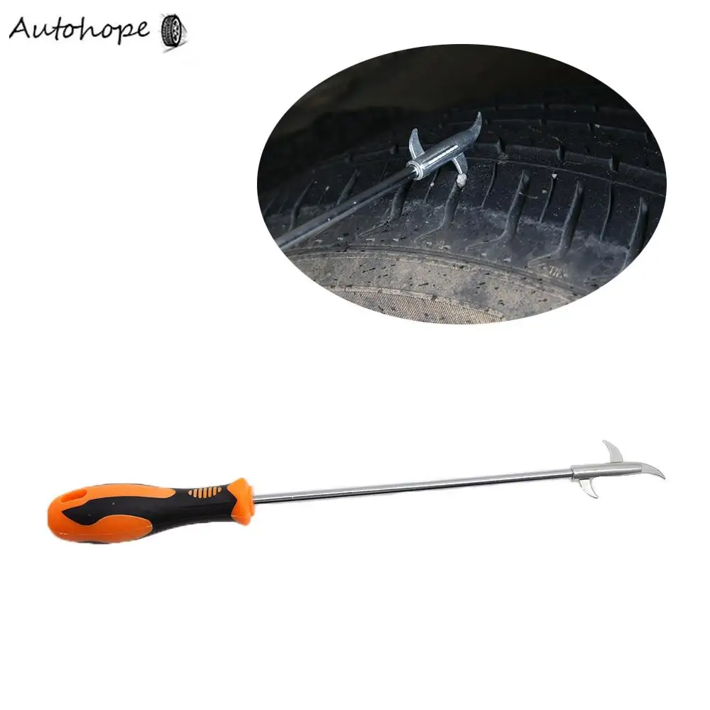 Universal Car Tire Stone Cleaning Hook Automotive Tools Tire Gap Stone Removal Hook Cleaner