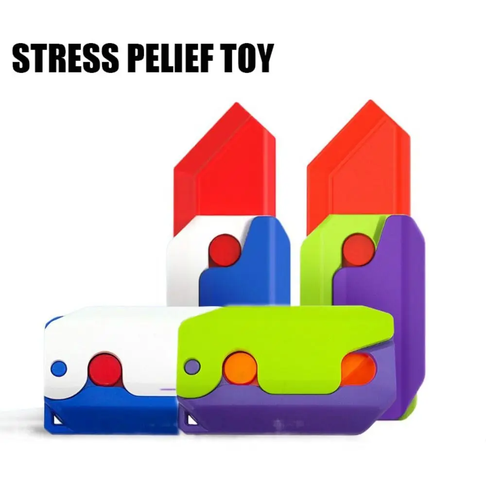 

2PCS Plastic Gravity Carrot Toy Gifts 3D Printing Anxiety Relief Decompression Toy Mini Sensory Toys Teens