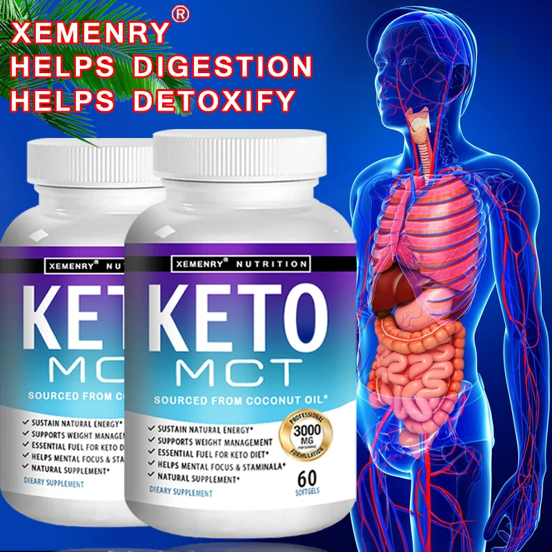 

KETO Probiotic Capsules, Improve Intestinal Absorption, Digestion, Balance The Flora, Reduce Gas and Bloating