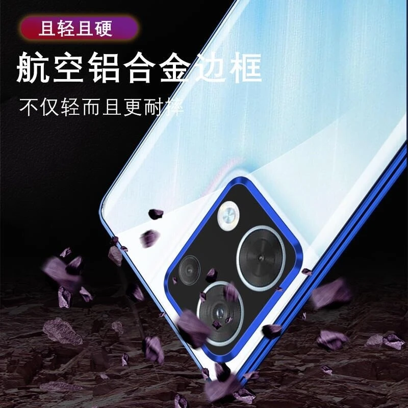 Premium 360° Magnetic Double-Sided Tempered Glass Protective Case