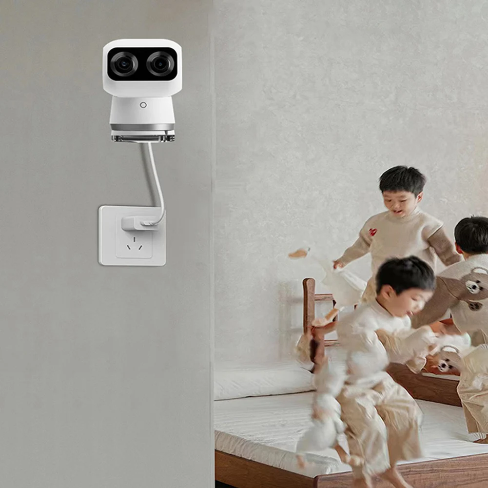 벽 마운트 범용 접착 선반 아크릴 브래킷, 드릴 또는 드릴링 없음, Eufy 보안 실내 캠 S350 용 소형 벽 선반