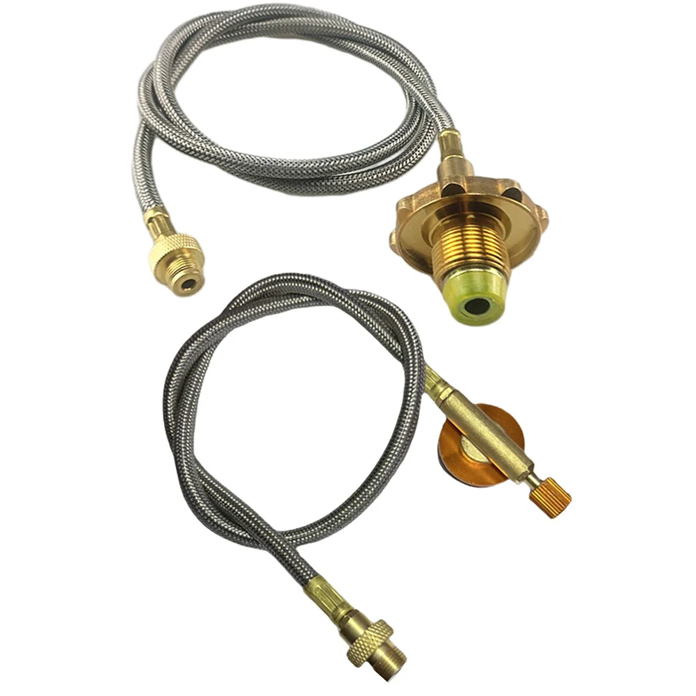 Outdoor Camping Stove Replacement Extend Pipes Gas Adaptor Stove Accessories Gas Hose Extension For Liquefied Gas/mountain