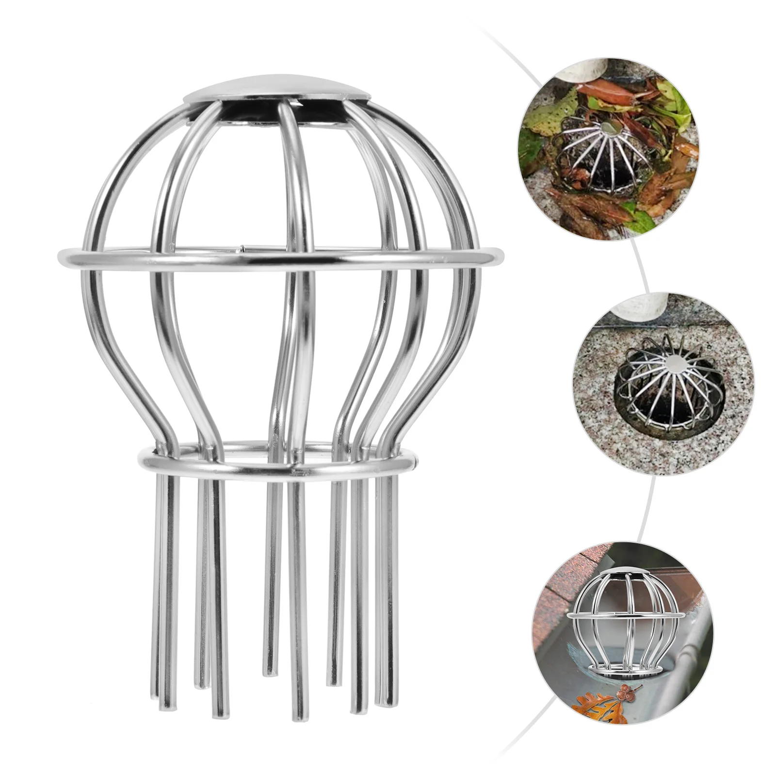 

Balloon Grille Filters Tinsel Drain Gutter Stainless Steel Sink for Rooftop Cover