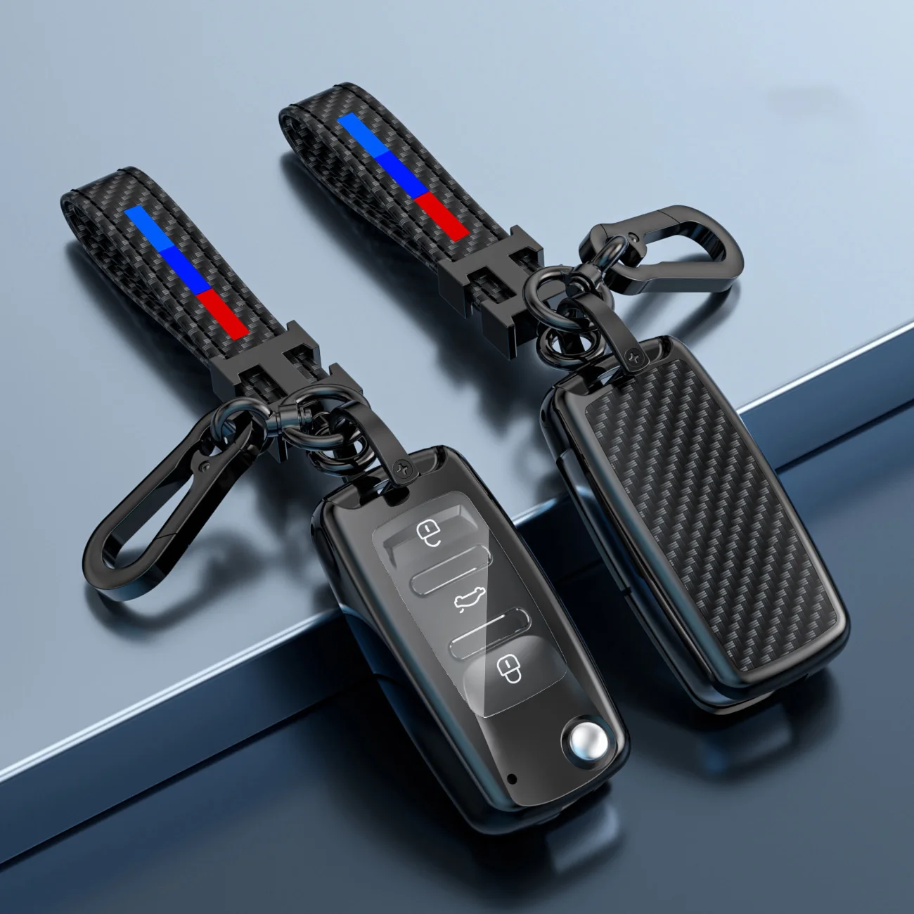 Car Key Case Cover Key Bag For Volkswagen Vw Golf 3 4 5 6 Mk4 Mk6