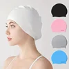 Silicone Waterproof Swimming Cap High Elastic Swim Cap for Women and Men 1