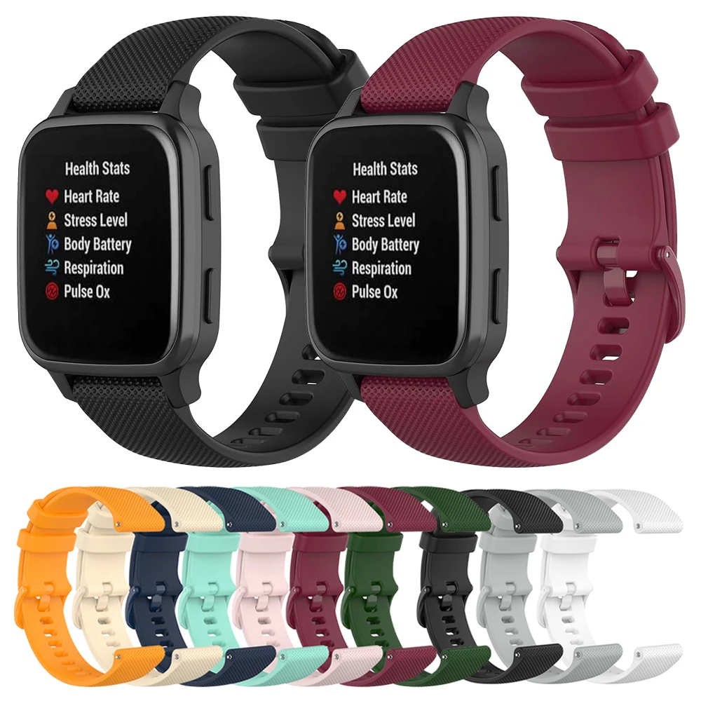 Versatile 20mm Silicone Watch Strap - Premium Wristband Replacement