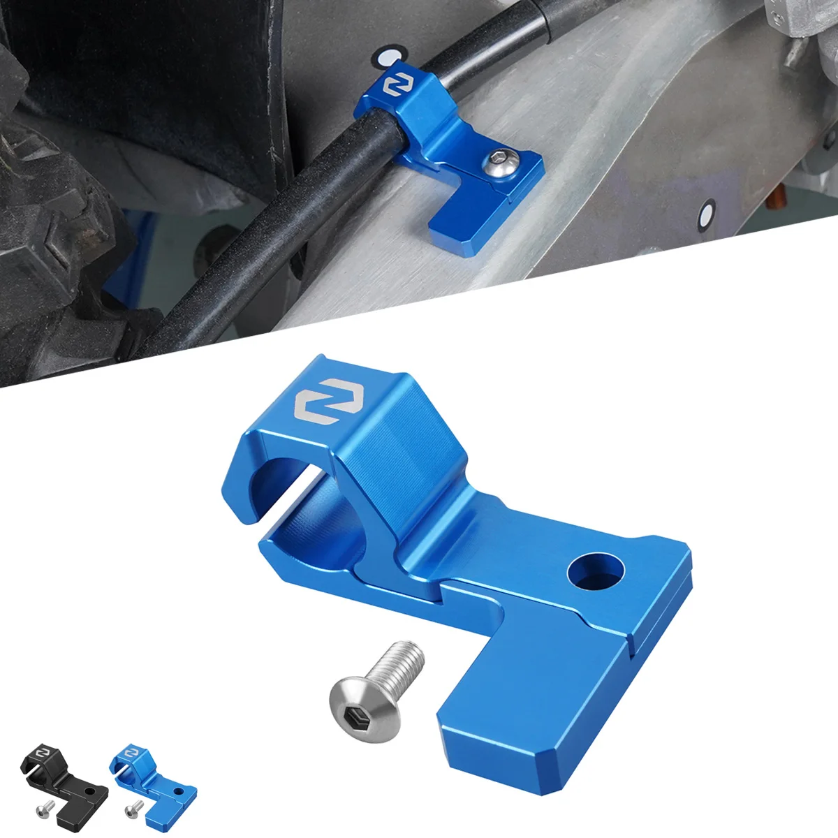 

Зажим для заднего тормозного шланга мотоцикла для Yamaha YZ 125 125X 250 250F 250FX 250X 450F 450FX WR 250F 450F 2006-2023