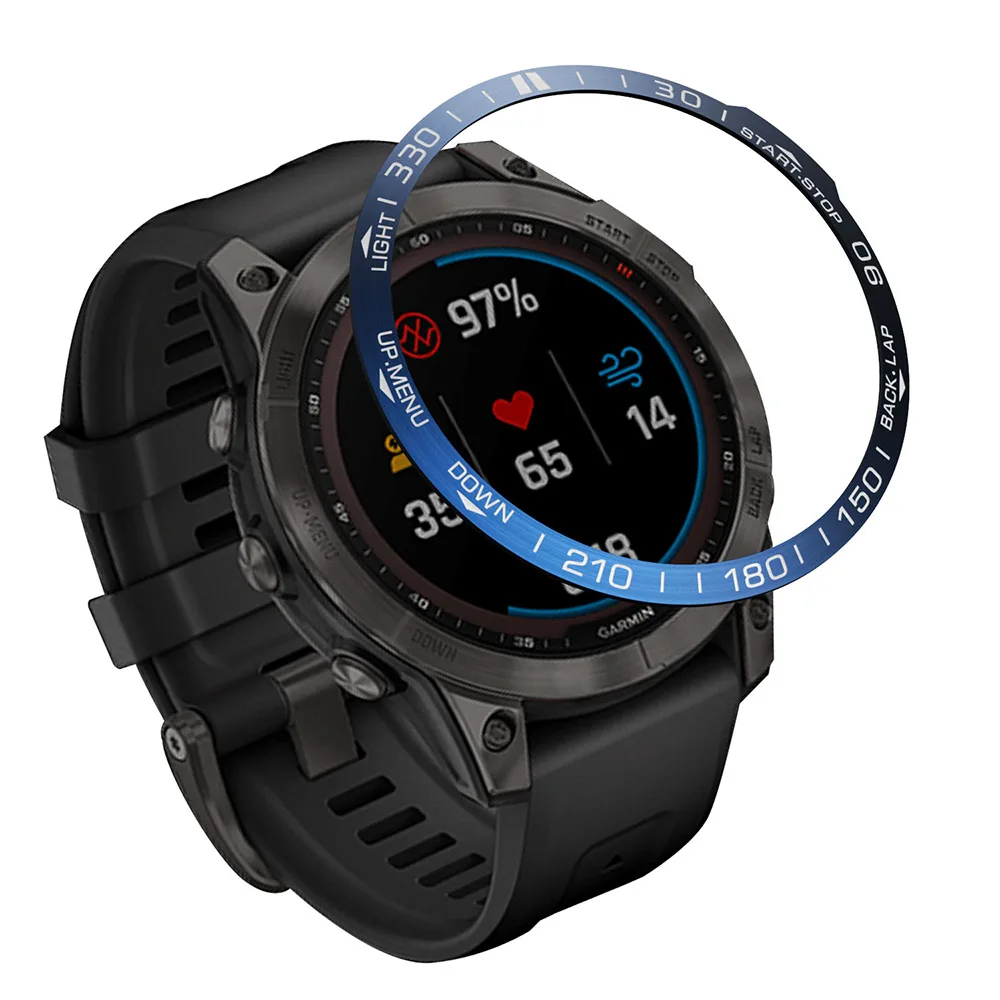 Stainless Steel Adhesive Bezel Ring Protective Cover