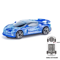 Children's Electric Sports Toy Car with Sound and Glowing Features (Blue)