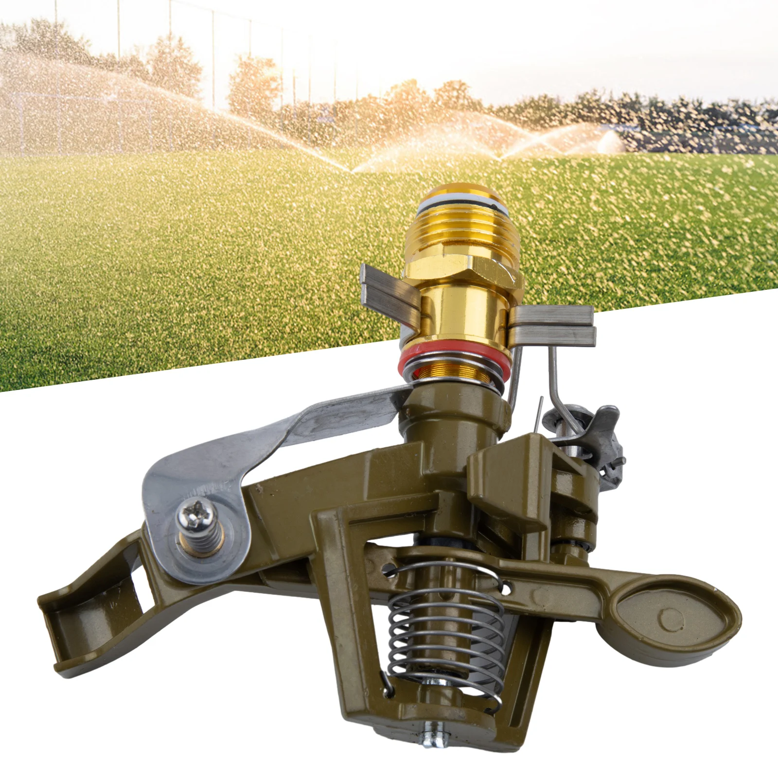 

Alloy Adjustable Water Sprinkler Lawn Watering Garden Irrigation Spray Nozzle Garden Watering Equipment