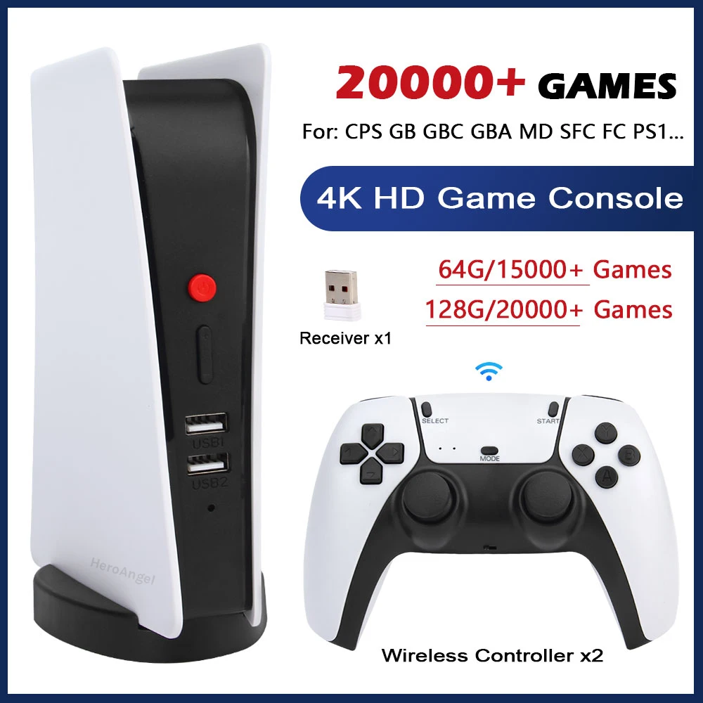 2024 NEW M5-P5 Game Console Video Gamebox 20000 Retro Arcade Games