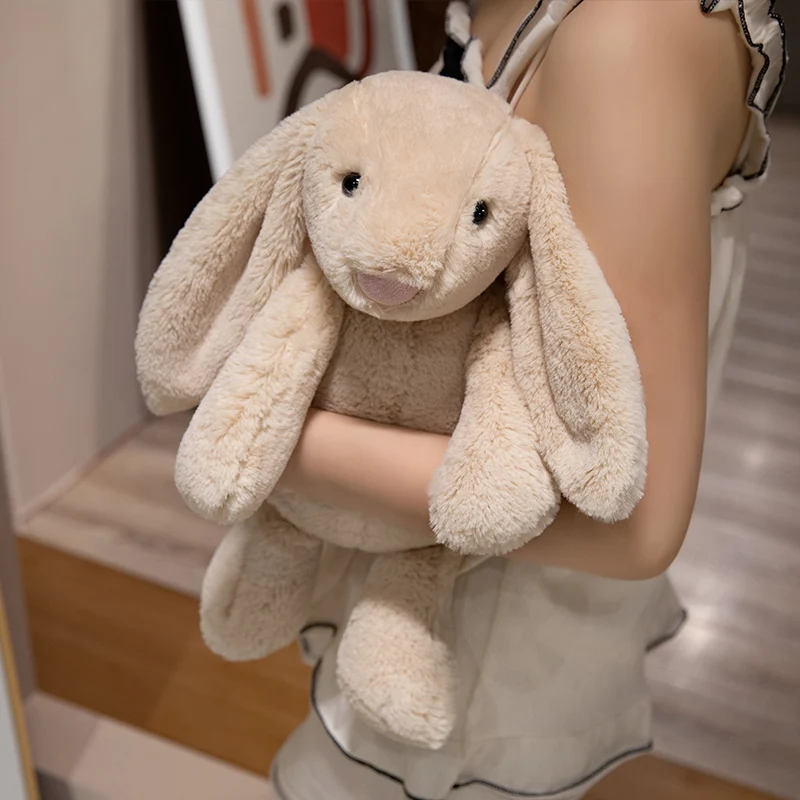 うさぎ リアルなバニーのぬいぐるみ、ぬいぐるみバニーウサギ, 帽子付き