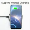 Crystal Clear Reinforced Corners TPU Shock Absorption Anti-Scratch Cover case For HTC Desire 22 Pro 5G Cases 3