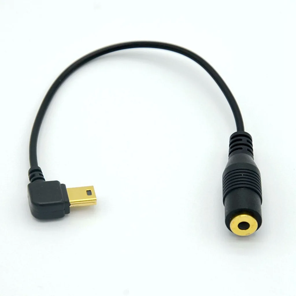 Lot de deux adaptateurs Mini USB vers jack 3,5 mm pour GoPro HERO3, emballage d'origine.
