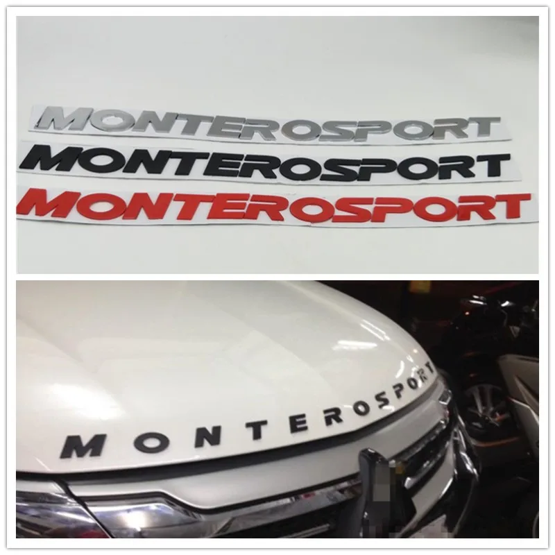 Front Hood Logo Emblem Badge For Mitsubishi Pajero Montero Sport