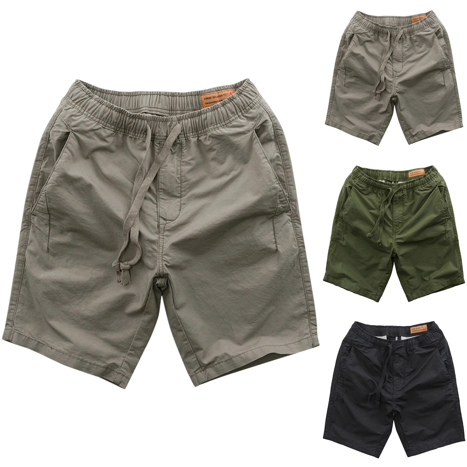 2022 Hot Sale Men Fashion Sports Cargo Pants Straight Leg Loose High
