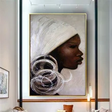 

Wall Decor Art Hand Painted People Oil Painting On Canvas Girls Wall Picture Abstract Pop Art Modern Salon Mural For Home Decor