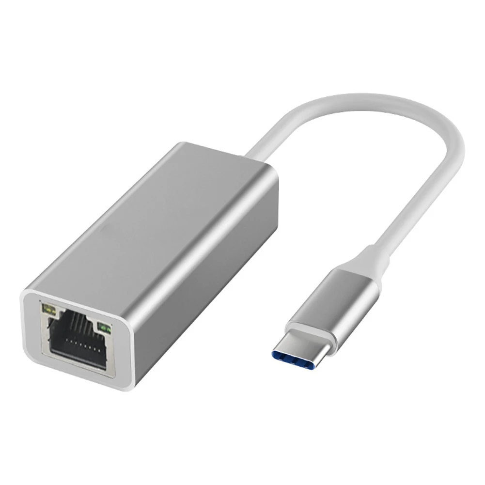 기가비트 이더넷 LAN 네트워크 어댑터, USB 네트워크 카드, 컴퓨터 데스크탑용 데스크탑 네트워크 카드, C타입-RJ45, 10, 100, 1000Mbps