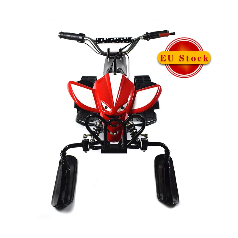 

Eu Warehouse 750w security electric motor snowmobile Snow Racer Bike snow mobil snowmobile For Kids children