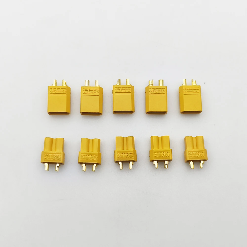 10Pcs XT30 XT-30 Männlich Weiblich Rundstecker Stecker Für RC Lipo Batterie Quadcopter Multicopter