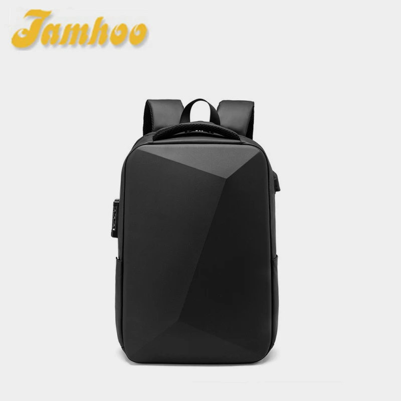 

Мужской деловой дорожный рюкзак Jamhoo из ЭВА, жесткий ранец для ноутбука с замком TSA, сумка на плечо с защитой от кражи, школьные ранцы