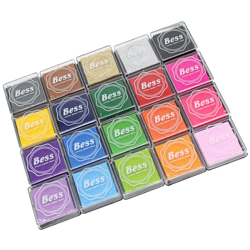 

Paintings for Wall Decorations Craft Ink Stamps Pad Rainbow Self Made Mural Kids Murals