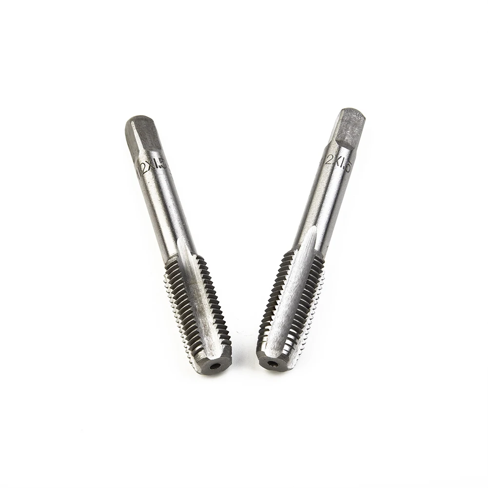 2 stücke Rechtsgewinde Gewindebohrer HSS Maschine Stecker Gewindebohrer Metrische Gewindebohrer Bohrer Gewinde Werkzeug 12mm 14mm 16mm 18mm 20mm Handgewindebohrer Bohrer – Detail 4