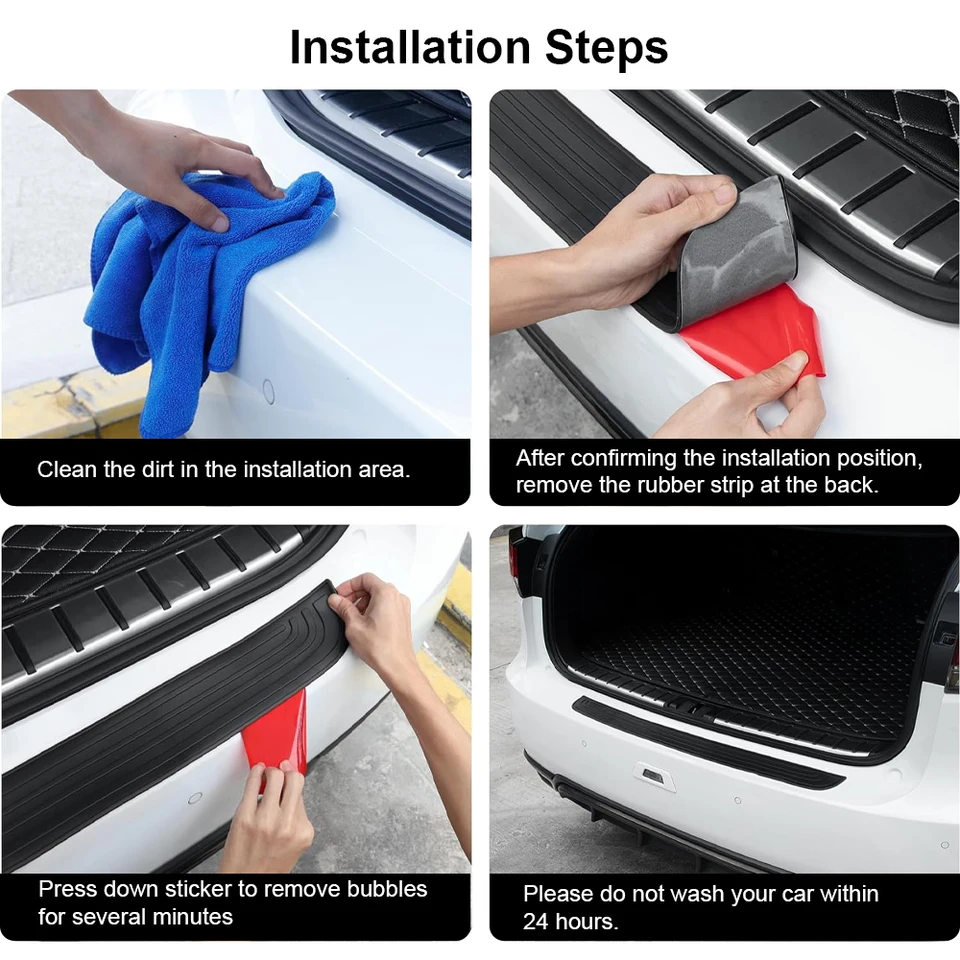 ーバンパーガード に適合する4 EV 2022 2023 トランクトリムアクセサリー リアバンパー ドアシルプロテクター カースタイリング  ステンレススチールステッカー 車＆バイク カーボンファイバーデカール 車のトランクのリアバンパーステッカー カーアクセサリーASX 2011 ... に適合 アウディ RS7 シル プロテクター ステッカー 傷防止 ドアシル 保護テープ カーボンファイバー トランク ペダル バンパ