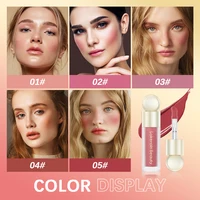 Blush Liquid Blusher Real Makeup Blush Matte Palette Blusher Cosmetics Products Liquid Cream Stick Pink Face raremakeup Beauty 2