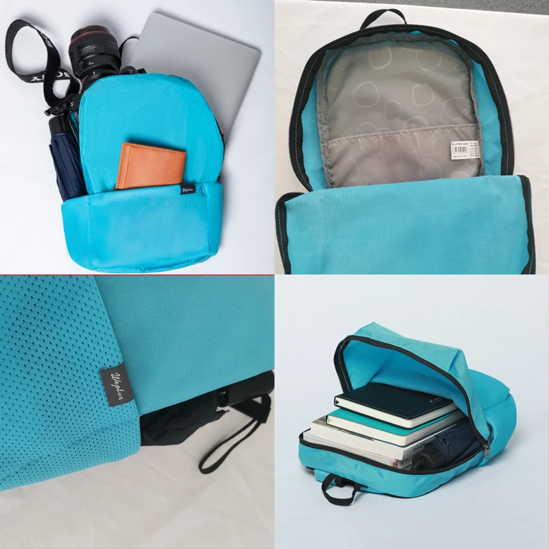 WEPLUS Backpacks for Women Casual Sports Travel School Backpack  Waterproof Small 10L College Mesh Bag