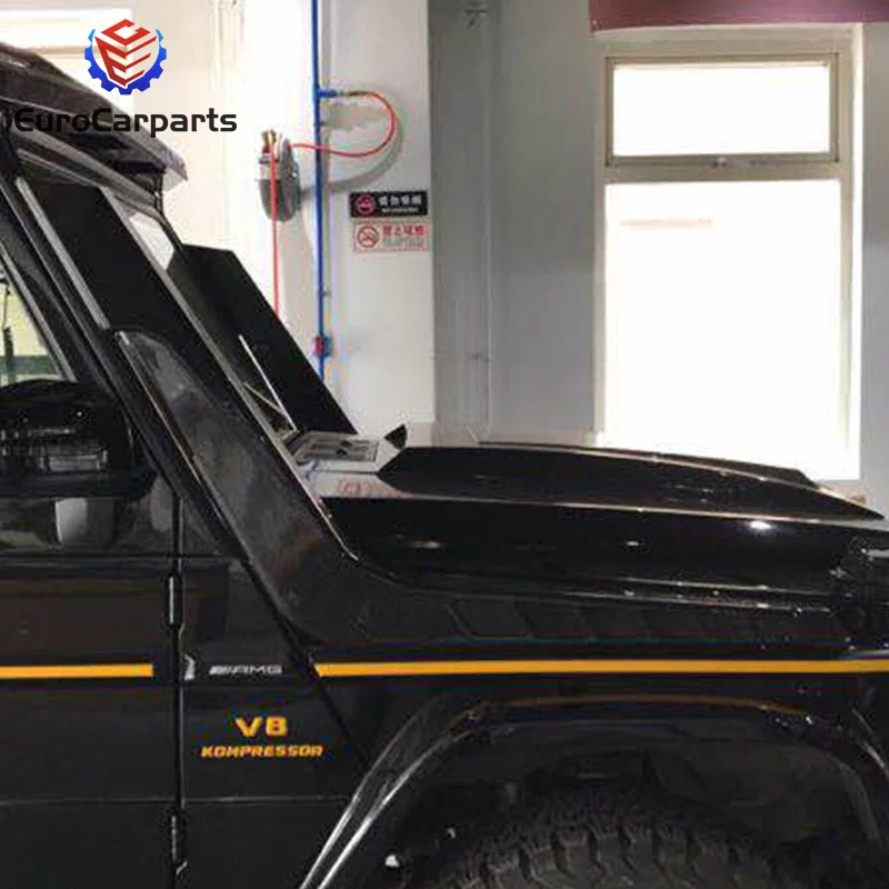 For Mercedes G500 G63 G350 4X4 Wading Tail Throat B Style Carbon Fiber Snorkel Auto Parts Exterior Bodykit W463 G Class Models
