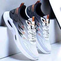Men's Summer Thin Mesh Ice Silk Breathable Casual Shoes Versatile Fashion Lightweight Sports Running Shoes Easy to Match