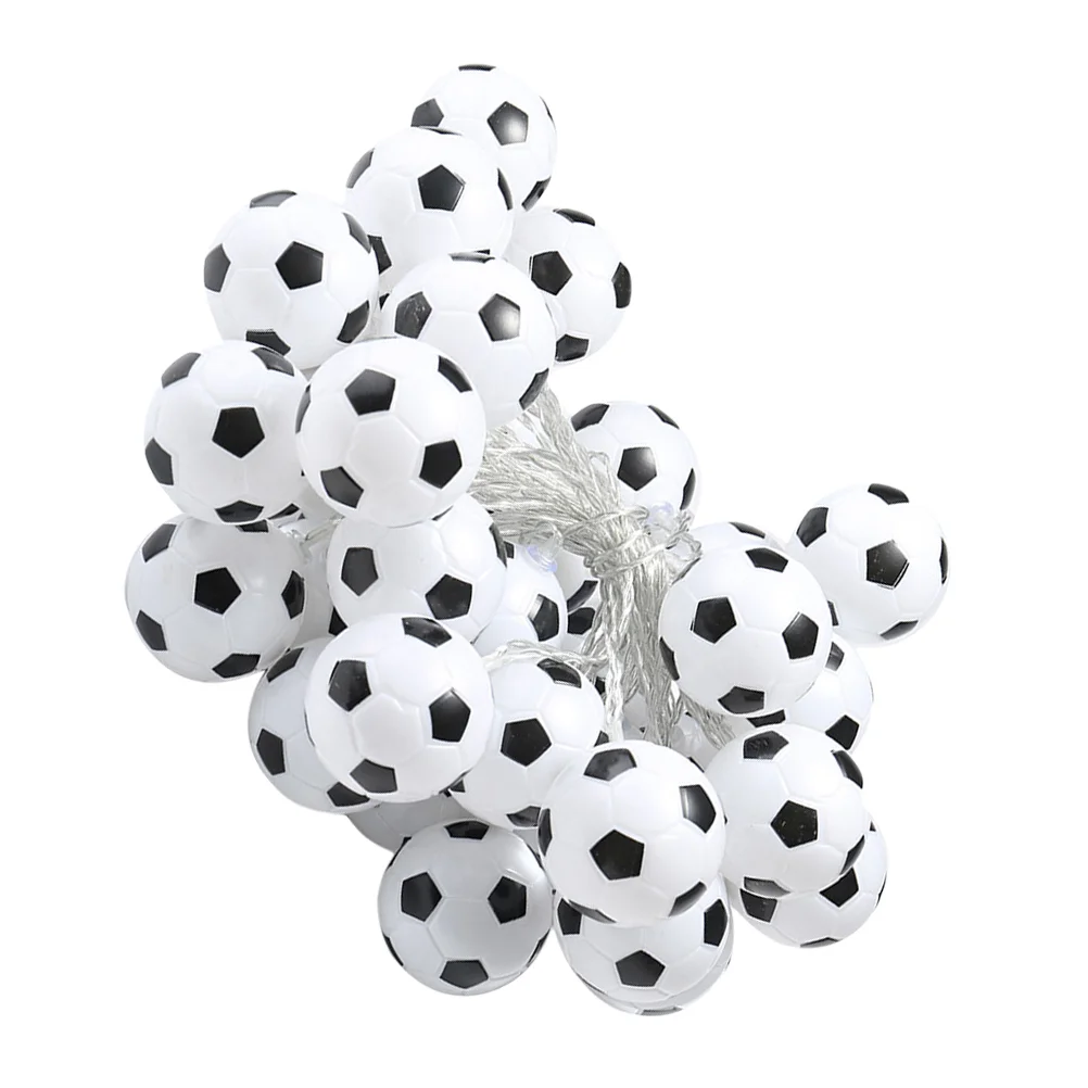

Football String Lights Outdoor for House LED Lamp Decor Decorative Fairy Plastic