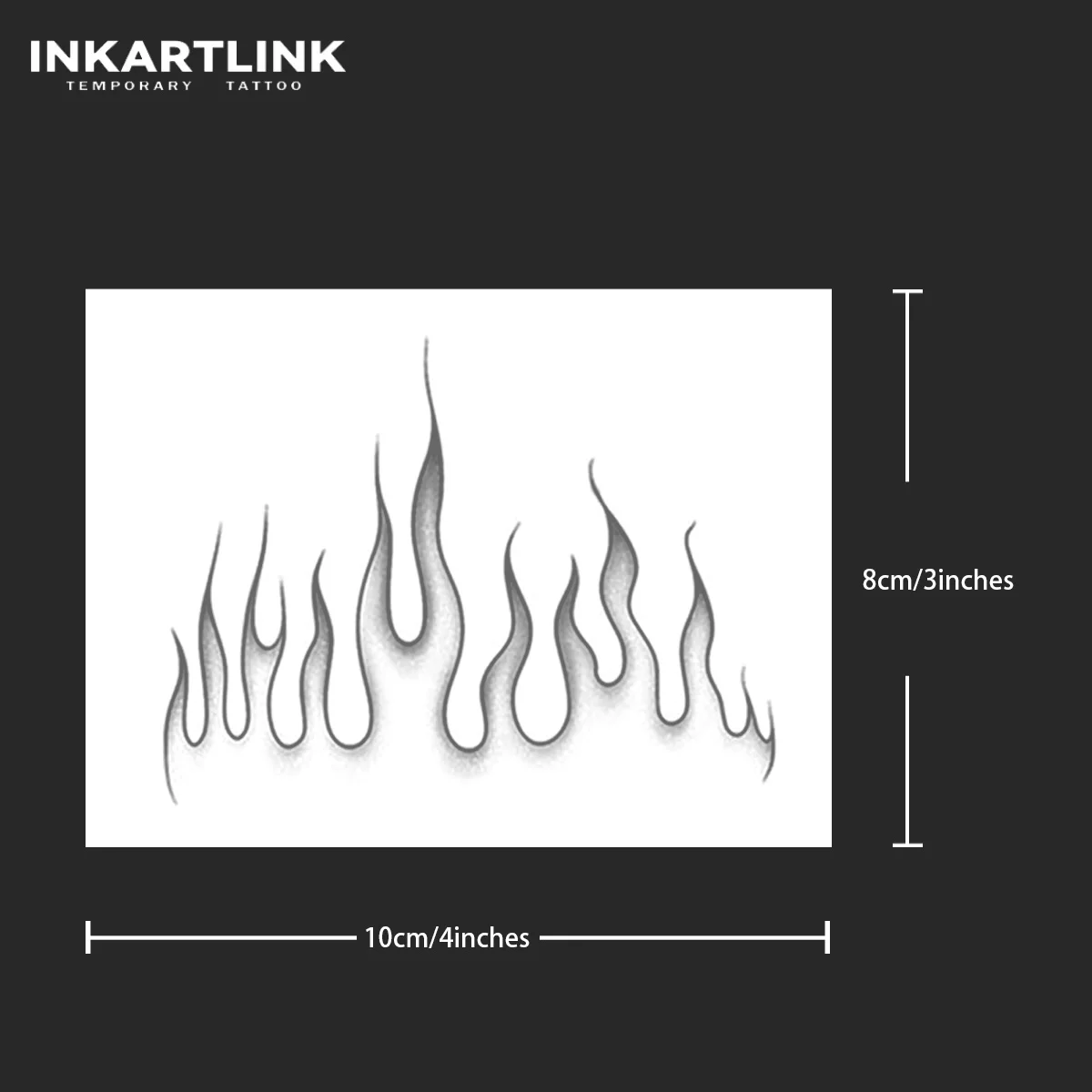 Tatuaggio temporaneo a fiamma, dura fino a 15 giorni Adesivo semipermanente  impermeabile magico della nuova tecnologia. - AliExpress, image size:1200x1200
