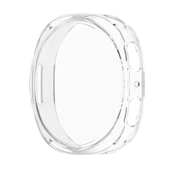 Full Coverage Soft TPU Protective Case Cover for Smartwatch - Enhanced Accessories (Clear)