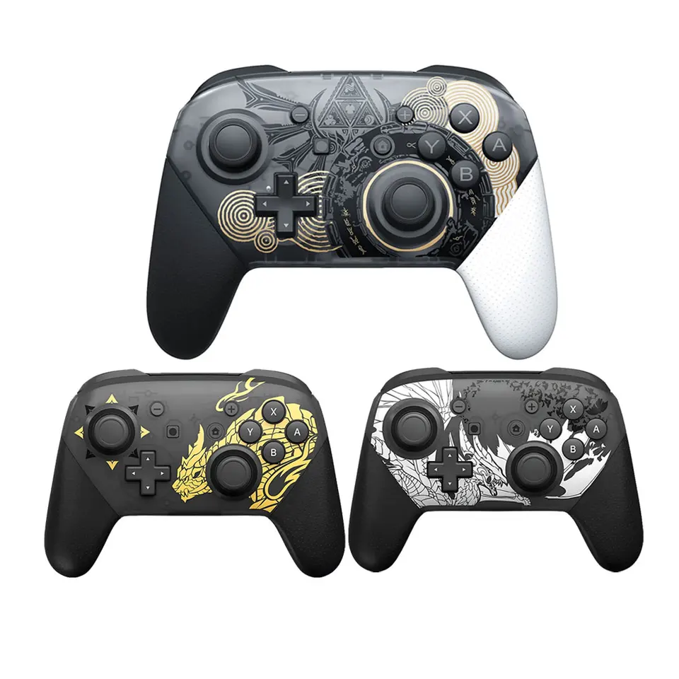Wireless Pro Controller Compatible with Switch/Switch Lite/Switch OLED, Switch Remote Gamepad with Joystick, Double Vibration,