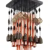 Outdoor Indoor 28 Metal Tube Wind Chime with Copper Bell Large Windchimes for Patio Garden Terrace W3089 1