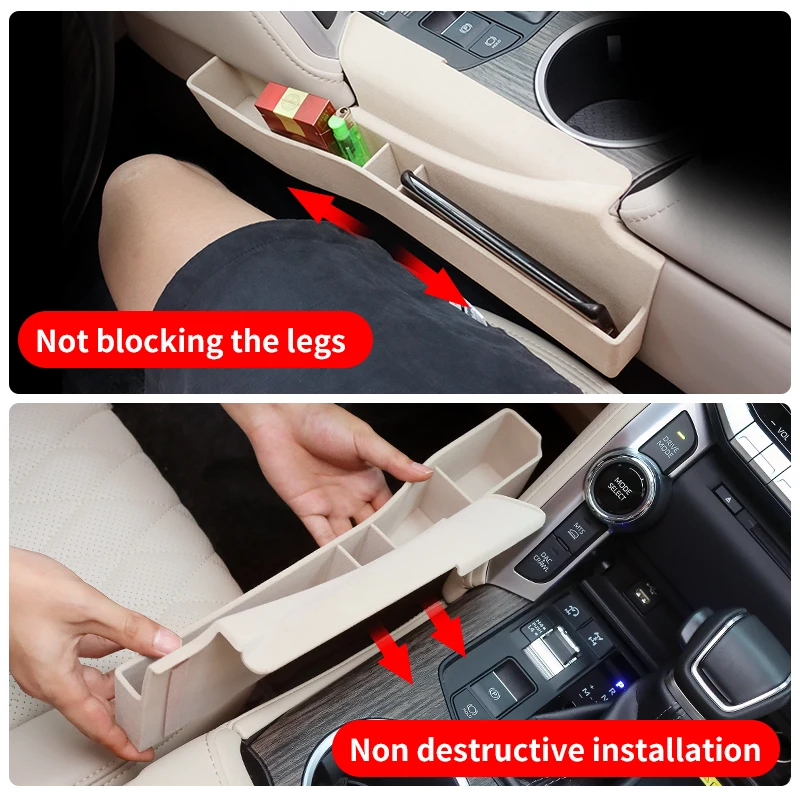 - For Toyota Land Cruiser 300 LC300 Upgraded Seat center console Storage Box Interior Modification Accessories Tuning