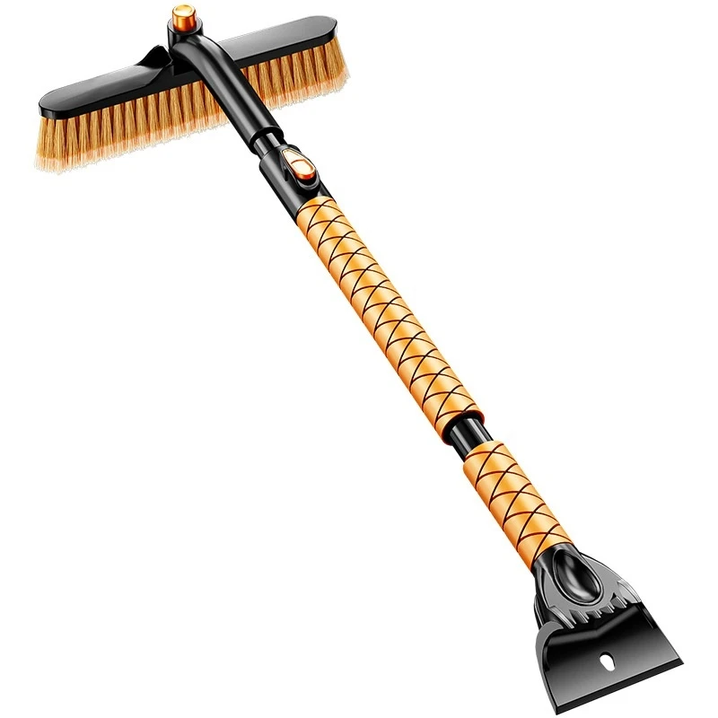 Snow clearing/ice scraping dual-purpose snow shovel Portable household/vehicle multi-functional snow removal set hand tool 5