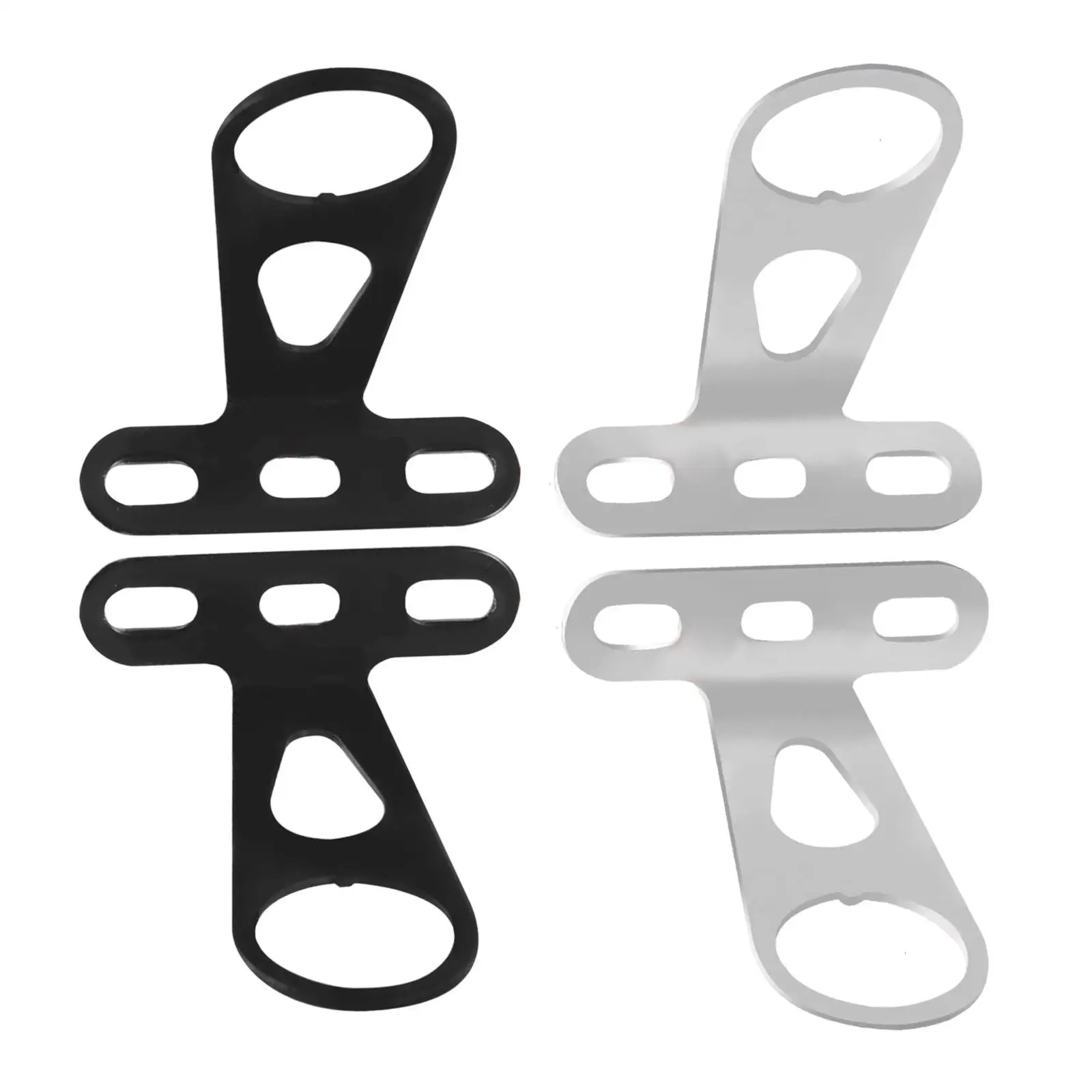 2x Bike Front Basket Holder Mounting Brackets Metal Supporting Racks for Bike Basket Installation for Hardware Cycling Riding 2x Bike Front Basket Holder Mounting Brackets Metal Supporting Racks for Bike Basket Installation for Hardware Cycling Riding
