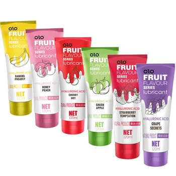 Lickable Fruity Flavor Lubricant Oral Sex Hyaluronic Acid Lubricant Sex Lube Water Based Anal Sex for Adults Sexes Accessoires 1