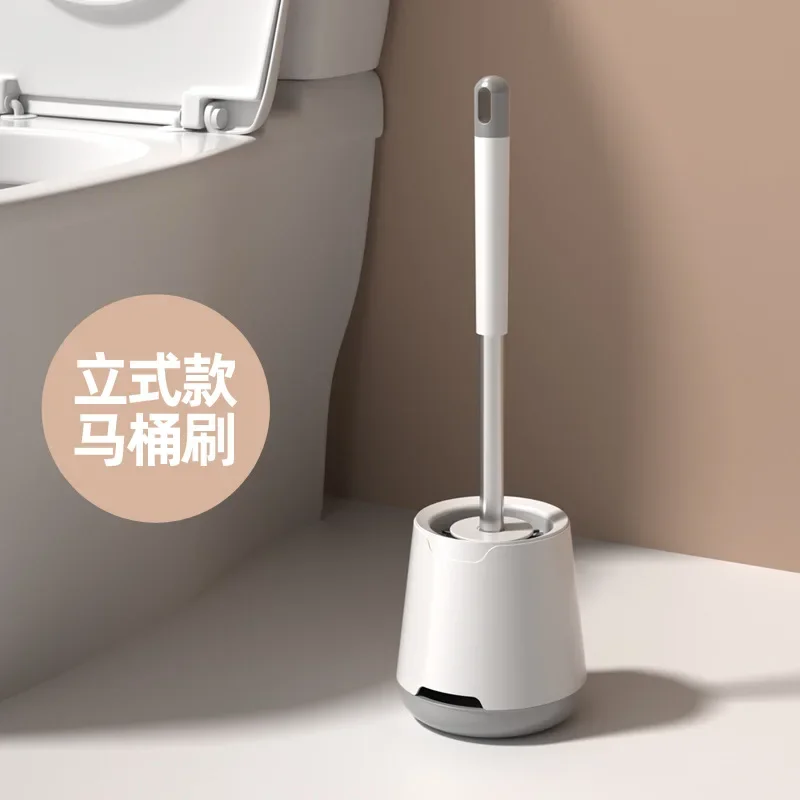 Bathroom Accessories Toilet Brush Set Toilet Brush Set for Bathroom Long-handled Brush with No Dead Ends To Clean and Light Luxury Home