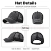 SLECKTON Custom Embroidery Hat Cotton Retro Baseball Cap for Men and Women Fashion DIY Letter Design Mesh Hats Sun Caps Unisex 2