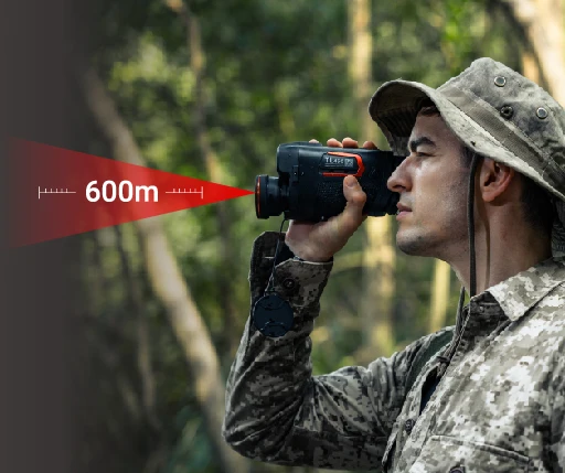 Guide TL450 400*300 TL650 640X480resolution Digital LRF AMOLED display Multispectral Fusion Thermal Monocular Outdoor Adventure