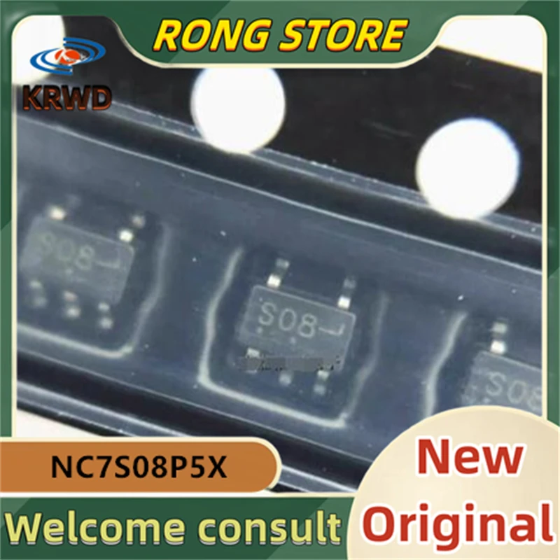 

(50 шт./100 шт.) S08 SOB Новый и оригинальный чип IC NC7S08P5X NC7S08P5 SC-70-5